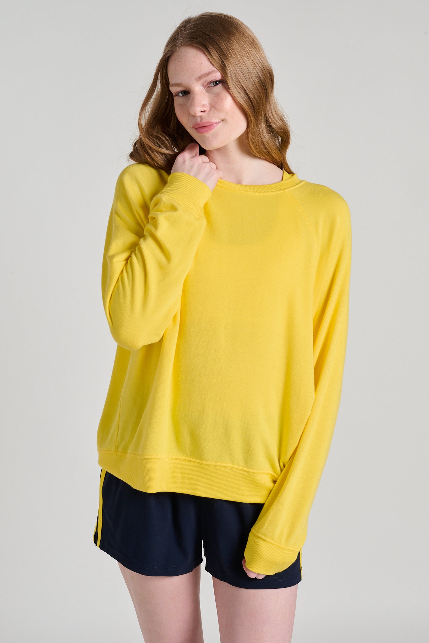 Andie Oversized Fleece Sweatshirt