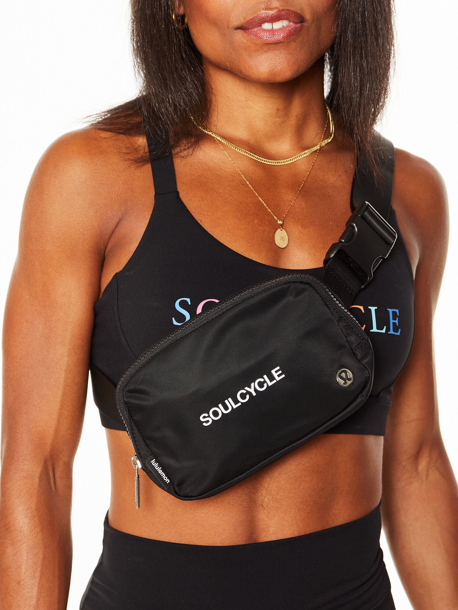 soulcycle lululemon bag Everywhere Belt Bag Black