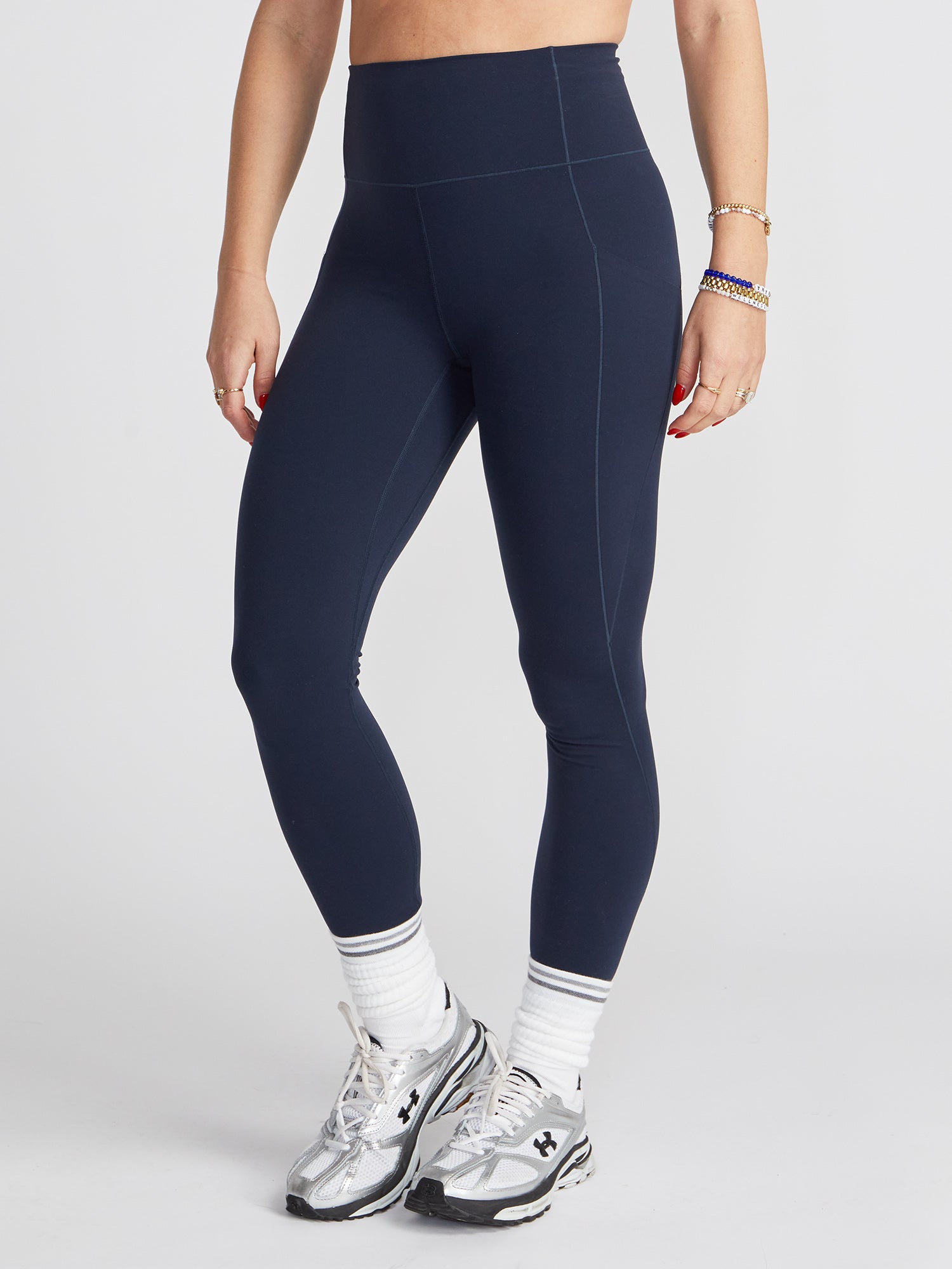 パピエ　Hope you like leggins/grey パピエ Hope you like leggins/grey Metallic Light Grey