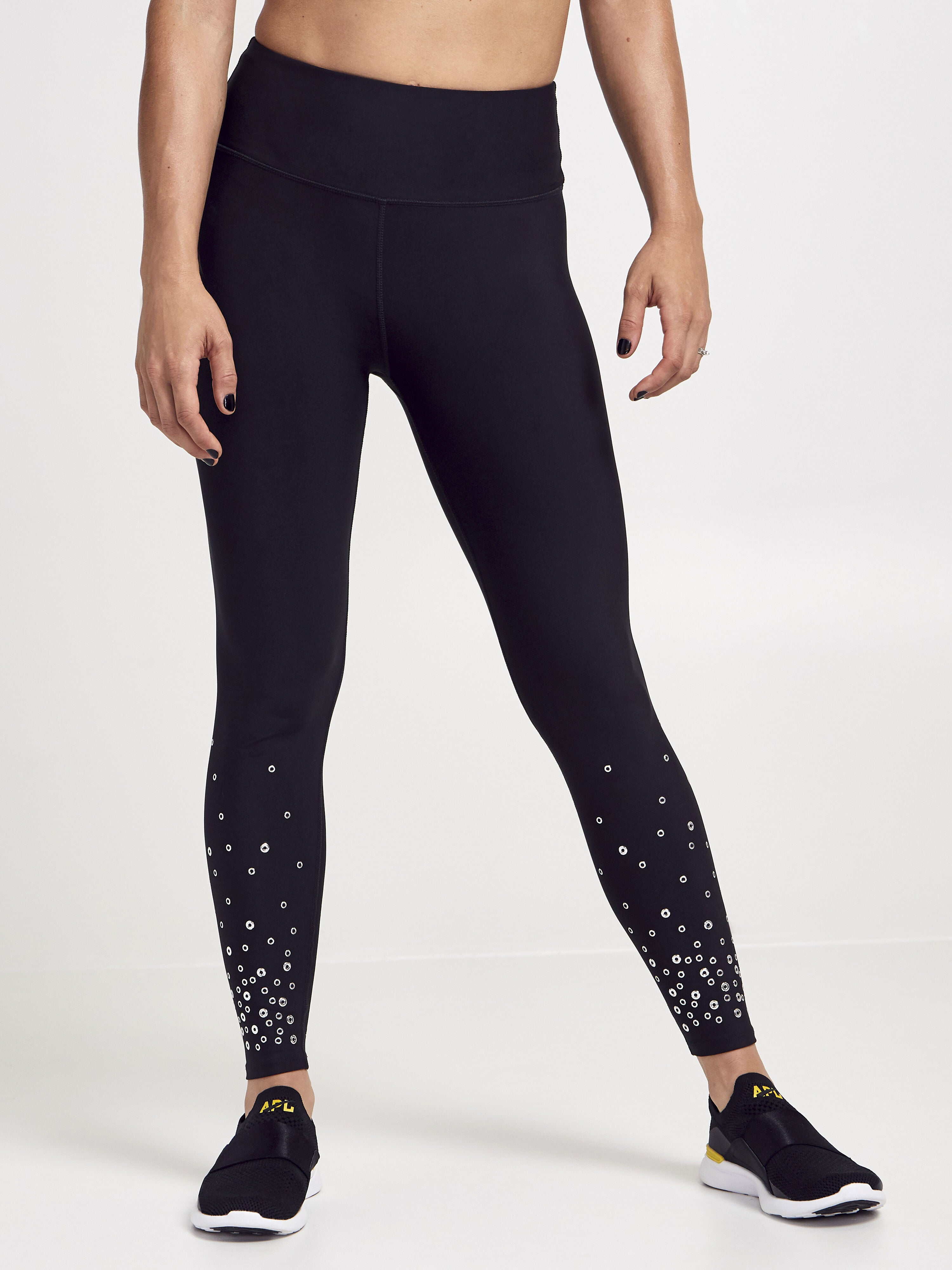 Soulcycle Grommet fashion Sports Bra & Leggings Set