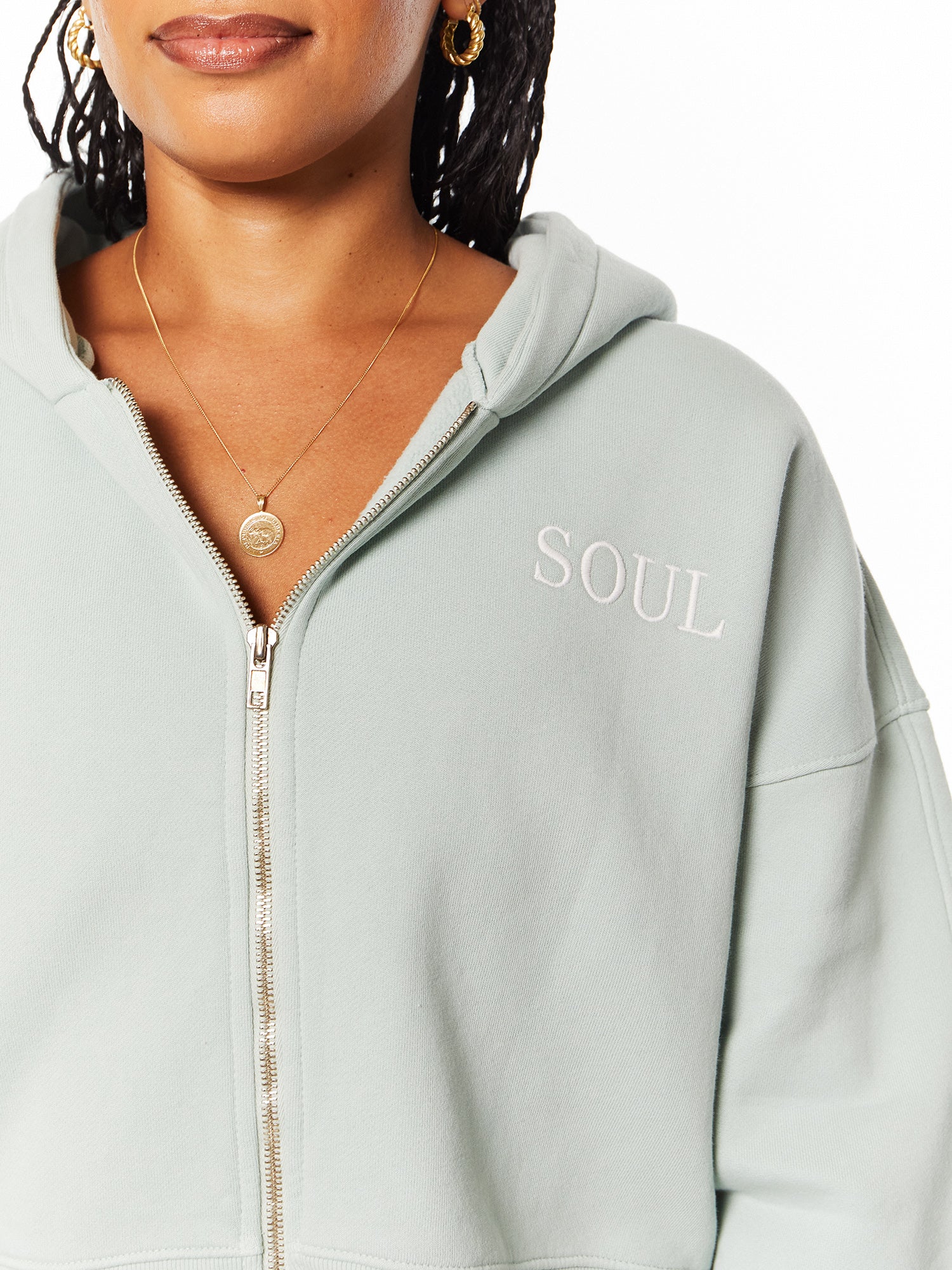 Marissa Cropped Zip Up Hoodie Marissa Cropped Zip Up Hoodie