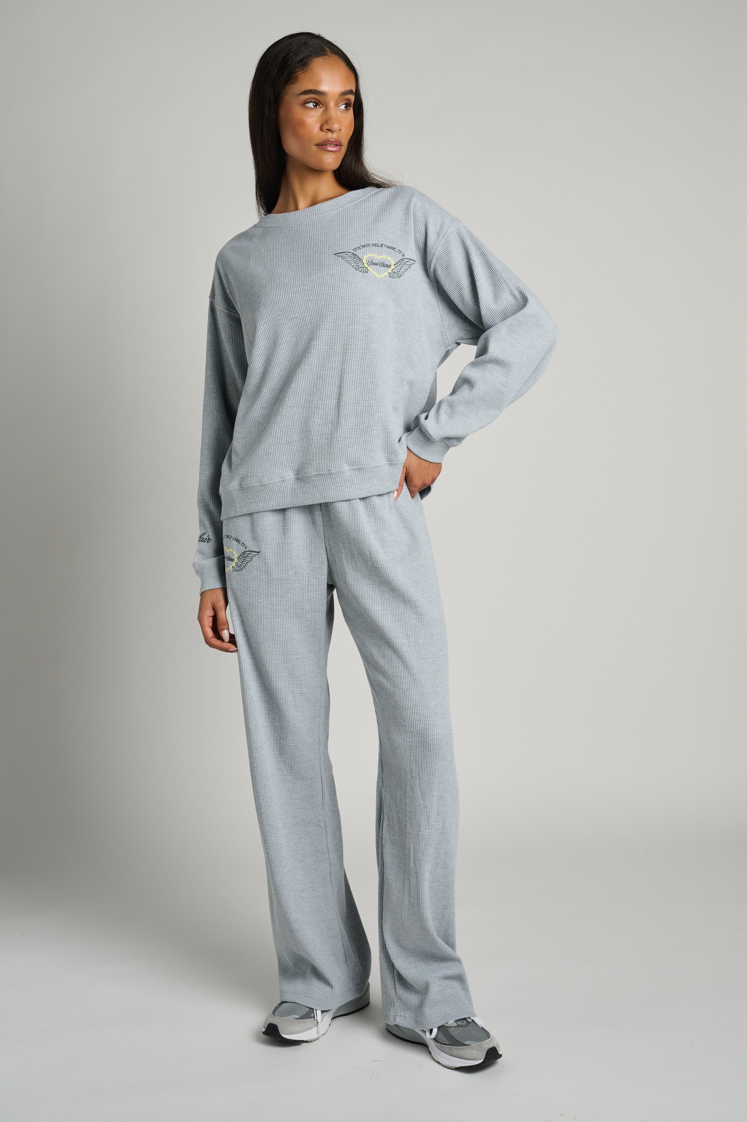 SOUL CARE WAFFLE SWEATPANT