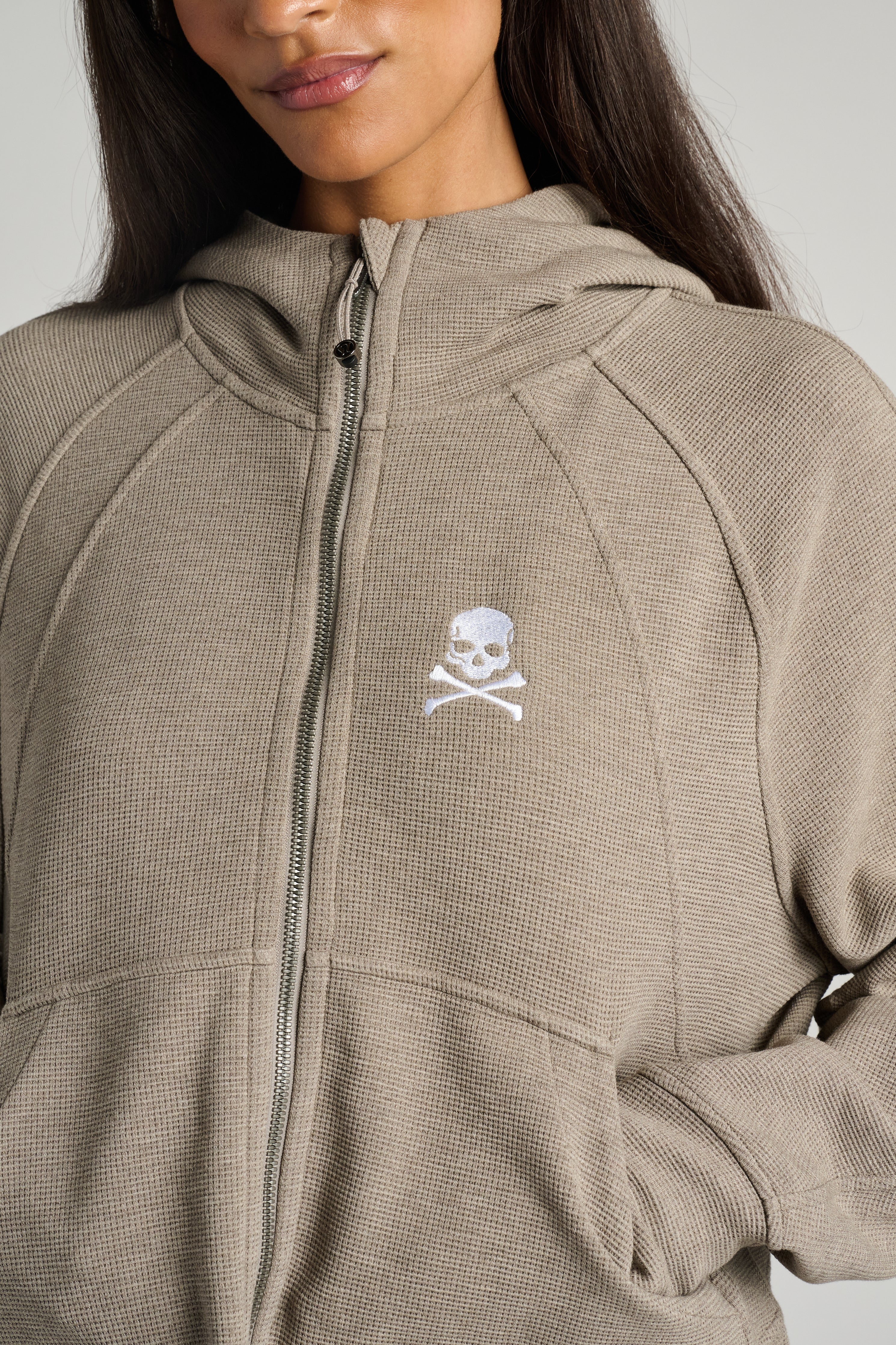 Scuba Oversized Full-Zip Hoodie