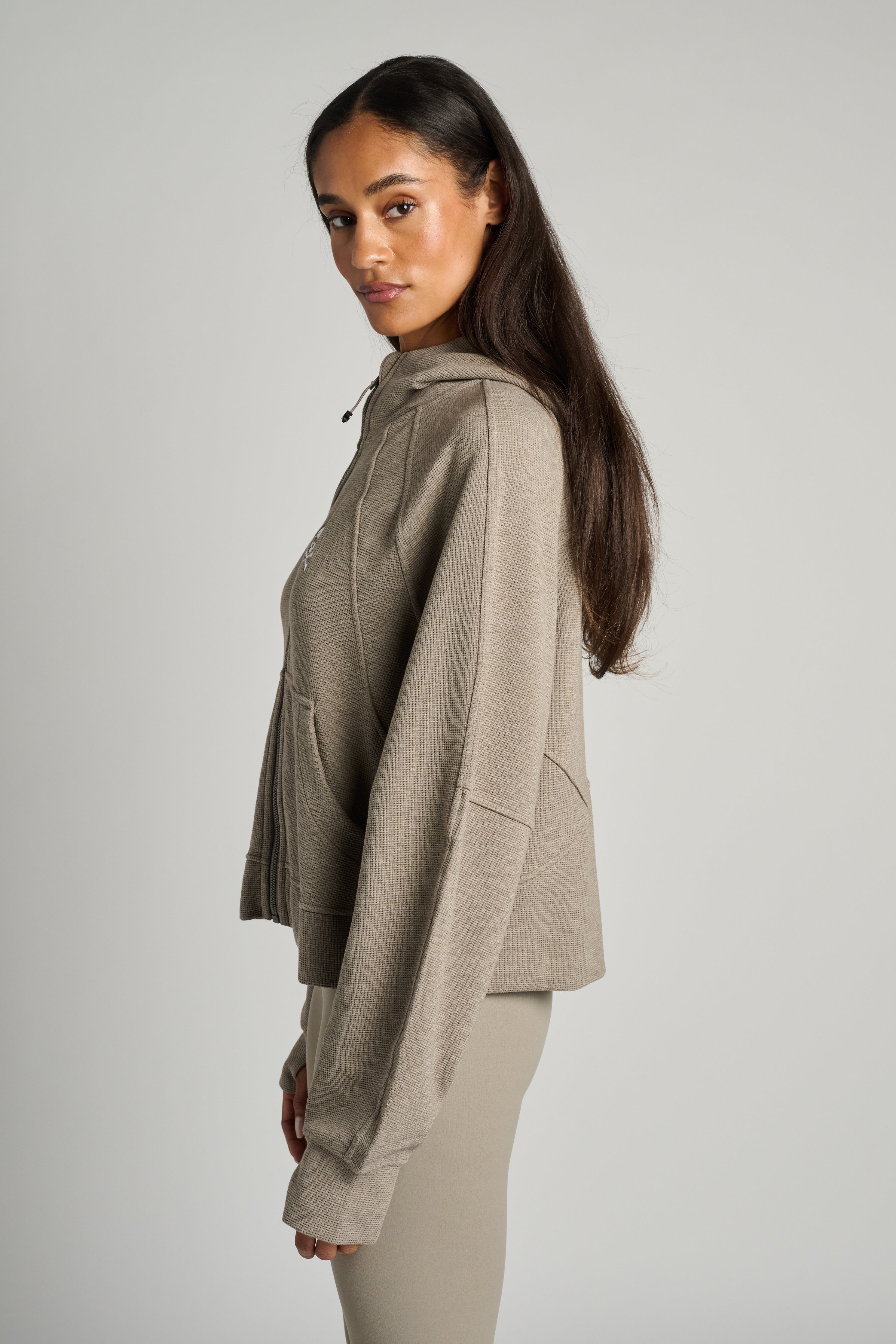 Scuba Oversized Full-Zip Hoodie