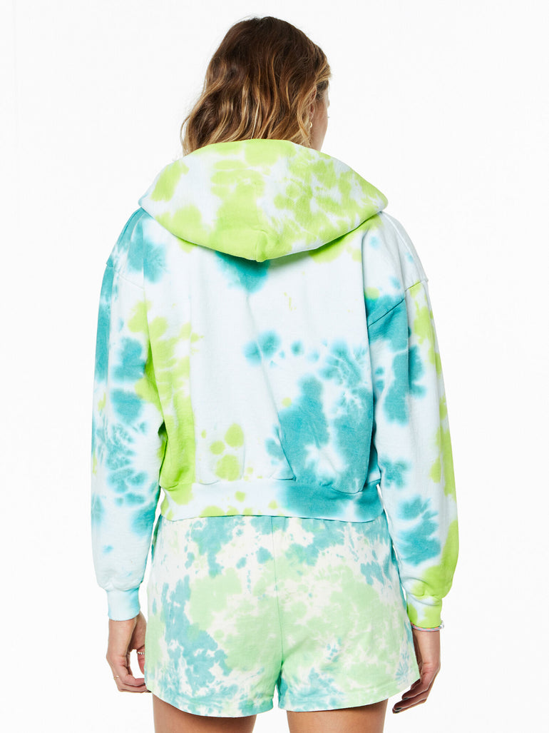 Cropped Zip Up Hoodie - Main Image