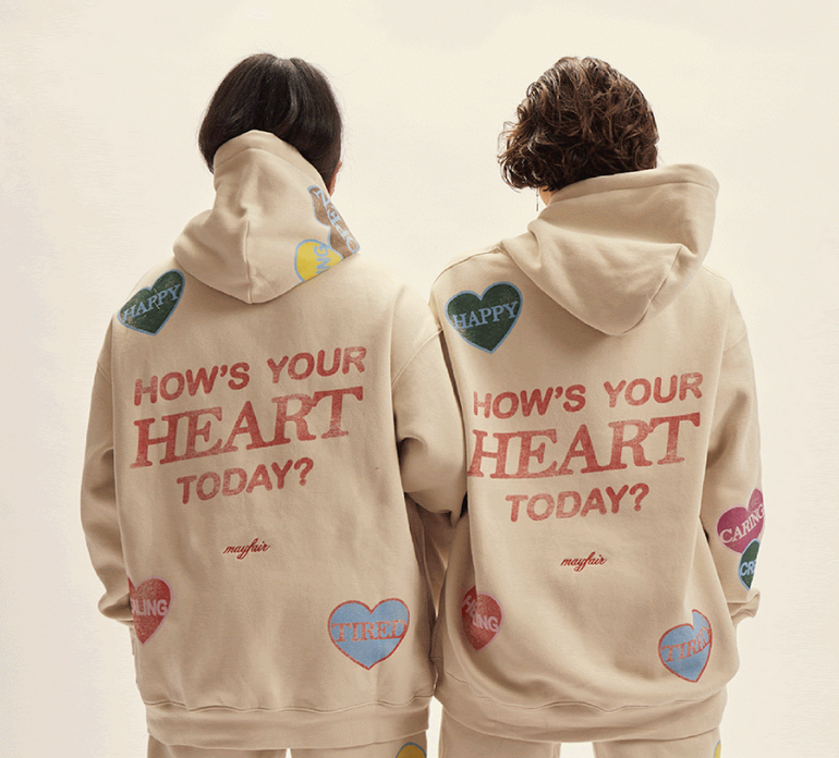 HOW�S YOUR HEART HOODIE HOW�S YOUR HEART HOODIE